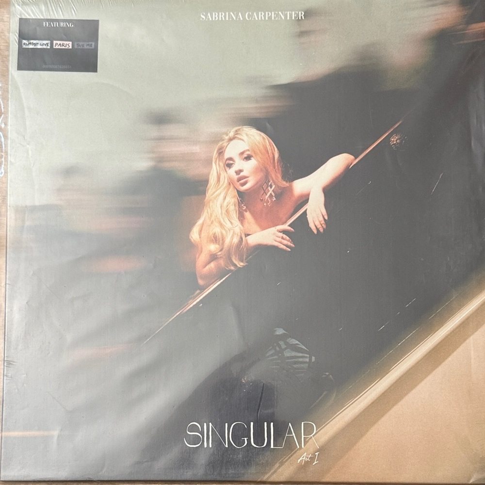 Sabrina Carpenter Singular Act I Vinyl Record - Black